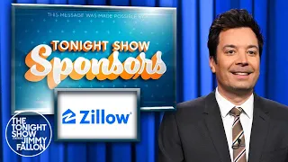 Tonight Show Sponsors: Hummus, Zillow and Preparation H | The Tonight Show Starring Jimmy Fallon