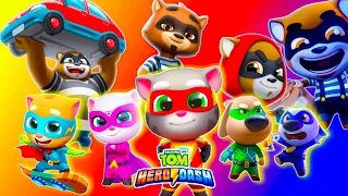 Talking Tom Hero Dash - New Update - Finishing the Mission - Full Heroes | Gameplay Walkthrough