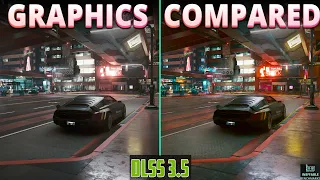 Cyberpunk 2077 (Update 2.0): Ray Reconstruction & DLSS 3.5 - Graphics Comparison