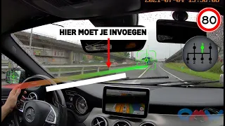 De Meest Gemaakte Fout Bij Het Invoegen - De Beste Uitleg Voor Jouw Rijexamen