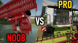 Farming Simulator 22 |  NOOB VS PRO