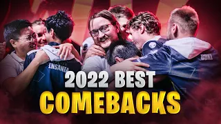 BEST COMEBACKS of 2022 – Dota 2