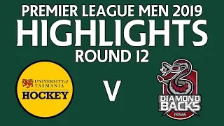 HIGHLIGHTS | 2019 PLM Round 12: University v DiamondBacks