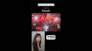 Dimash S.O.S. reaction 🤯 Incredible vocal mastery!