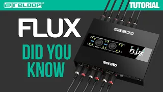 Reloop Flux - Everything You need to Know I Did You Know?(Tutorial)