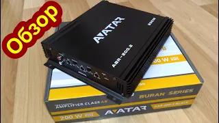 ОБЗОР УСИЛИТЕЛЯ AVATAR ABR-200.2