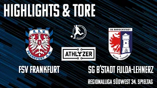 S23/24 Highlights FSV Frankfurt vs  SG Barockstadt Fulda Lehnerz