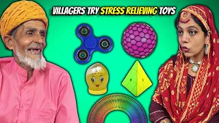 Villagers Experiment with Stress Toys! Their Hilarious Reactions Will Leave You in Stitches!