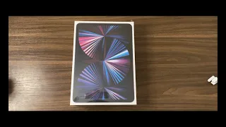 iPad Pro 2021 11 inch Unboxing