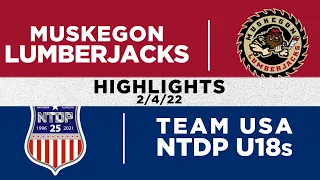 2.4.21 HIGHLIGHTS: Team USA NTDP U18s, 9. Muskegon, 8. (SO)