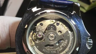 SEIKO 5 Проверка Автоподзавода