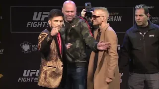 UFC Brooklyn: Pre-Fight Press Conference Faceoffs