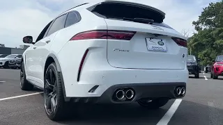 Jaguar F-Pace SVR cold start or Jaguar F-Type