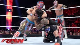 The Usos vs. The Lucha Dragons - No. 1 Contenders' Match: Raw, November 30, 2015