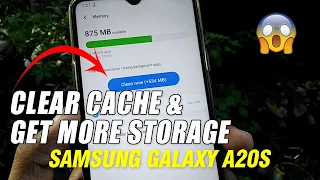 How To Clear Cache Files & Get More RAM Storage On Samsung Galaxy A20s