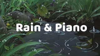 Rain in Piano🌨️Deep Sleeping Music🌃Rain Sound Calm/Healing/Relaxing🍀Relaxing Music