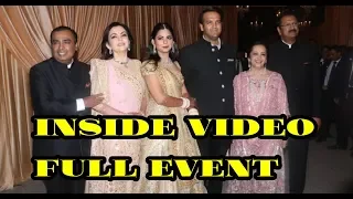 Inside Video FULL EVENT ISHA AMBANI MARRIAGE RECEPTION