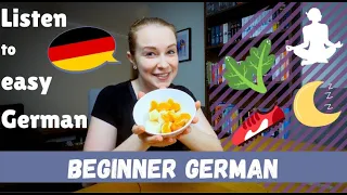 Staying Healthy and Well / Talking About Healthy Things in Simple German│Beginner German