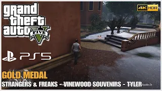 GTA 5 PS5 Remastered - Strangers & Freaks - Vinewood Souvenirs (Tyler) [Gold Medal] 4K HDR