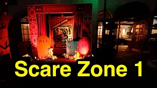Scare Zone 1 - Halloween Horror Nights 2021 (Universal Studios Hollywood, CA)