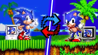 Sonic 2 And Sonic 3 Switch Places