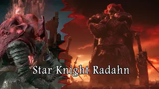 Star Knight Radahn | Starscourge Radahn boss fight but with Gael OST EPIC!