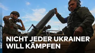 PUTINS KRIEG: Blutige Schlachten - Viele Ukrainer wollen sich vor der Front drücken | WELT News