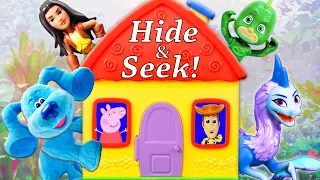 Hide & Seek with Raya and Last Dragon and Blues Clues in the Playhouse