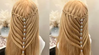 Simple and Easy Hairstyle | Eid Special Hairstyle 2024 | Beautiful Eid Hairstyle| Cute Eid Hairstyle