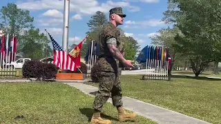 MGySgt Timothy P. Hanson 30 year USMC Retirement Ceremony - The Watch