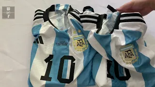 Argentina Authentic vs Player Issue shirts jerseys #afaseleccion #messifans