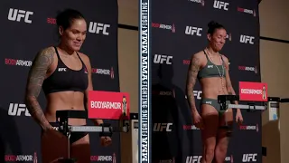 UFC 245 Weigh-Ins: Amanda Nunes, Germaine de Randamie Make Weight - MMA Fighting