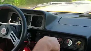 Fiat 131 Racing sound on board