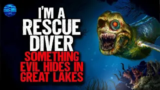 I'm a RESCUE DIVER. Something Evil hides in The Great Lakes.