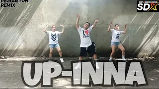 UP inna (reggaeton remix) dj jurlan remix | dance remix | simple dance