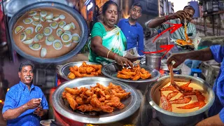 This Place is Famous for Fish Pakoda | Only Rs.20/- ($0.24) | PRAWN & Egg Pakoda | Street Food India