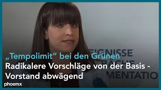 BDK Die Grünen: Moderator Marlon Amoyal im Gespräch mit Julia Reuschenbach am 11.06.21