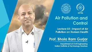 Lecture 03: Impact of Air Pollution on Human Health