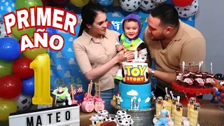 PRIMERA FIESTA DE CUMPLEAÑOS DE BEBE MATEO👶🏻🎈