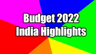 budget highlights 2022 India || highlights highlights of budget 2022-23 upsc ||#shorts