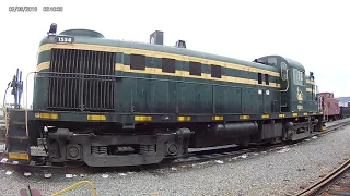 The Sound of the ALCO 244 V12! Starring CNJ 1554