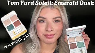 New Tom Ford : Emerald Dusk Quad/Soleil 2024