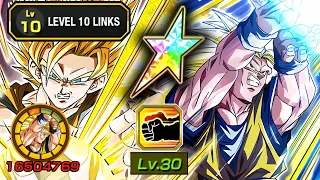 100% PHY SSJ2 ➜ SSJ3 GOKU LEVEL 10 LINKS WITH LVL 30 ADDITIONAL! Dragon Ball Z Dokkan Battle