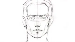 How to Draw the Head - Front View