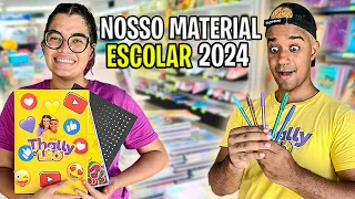 COMPRAMOS NOSSO MATERIAL ESCOLAR 2024