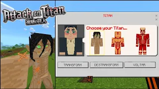 New Attack On Titan Addon/Mods For Minecraft PE | 1.19.40+