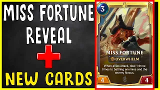 MISS FORTUNE REVEAL - LEGENDS OF RUNETERRA NEW CHAMPION | League of Legends Card Game LoR NEW CARDS