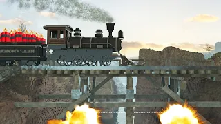 Using TNT to Stop a Train Carrying TNT! [Teardown Time Campers]