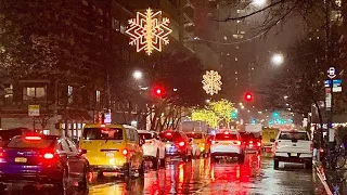 NEW YORK CITY 2019: RAINY WEATHER / CHRISTMAS SHOPPING! [4K]