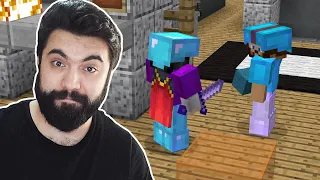 FULL KORUMA GEZEN ADAM! Minecraft: ŞANS BLOKLU BED WARS
